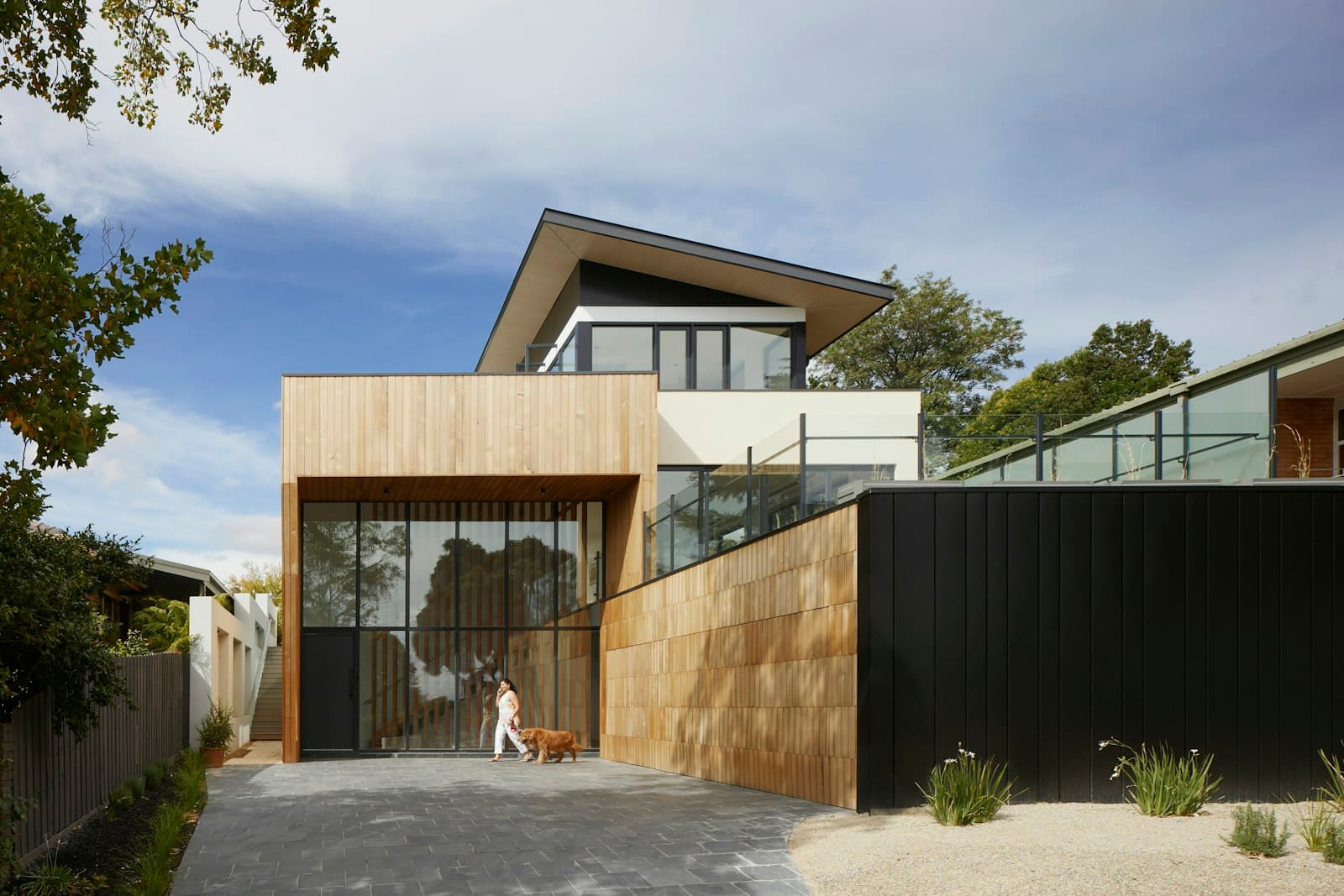 Spring Valley Addition — Exterior tie-in